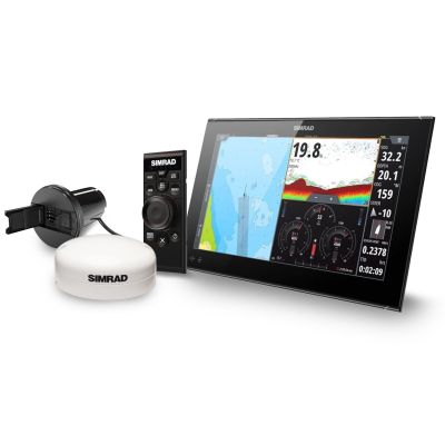 Paquete de Sistema de Pantallas Multifunción Simrad NSO evo3S de 19"