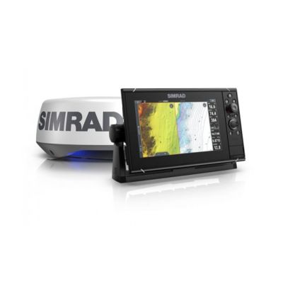 Paquete de Radar Simrad NSS9 evo3s C-Map Mejorado y Halo20+