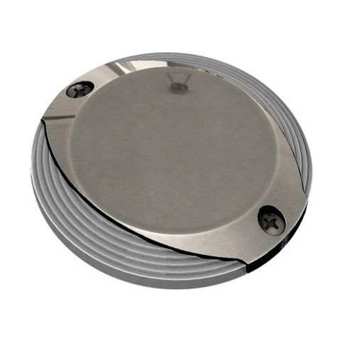 Lumitec Scallop Pathway Light - Warm White - Stainless Steel Housing Lumitec Scallop Pathway Light - Warm White - Stainless Steel Housing