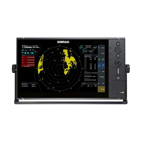 SIMRAD R3016 radar control unit display