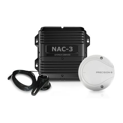 Paquete Básico de Piloto Automático Simrad NAC-3: Kit de Inicio NAC-3, Precision-9, RF25N y N2k