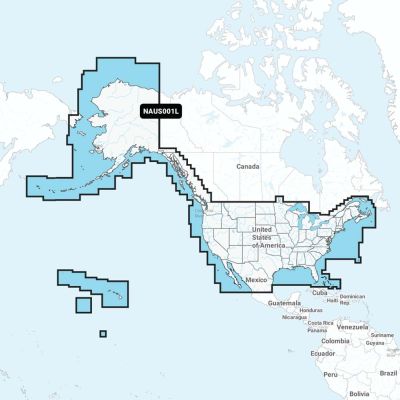 Navionics+ NAUS001L - U.S. &amp; Coastal Canada | 010-C1366-30