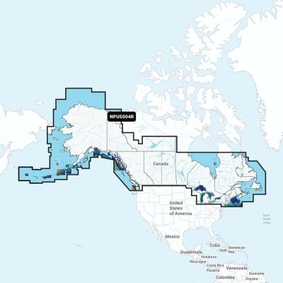Carta Navionics Platinum+ NPUS004R - Canadá y Alaska