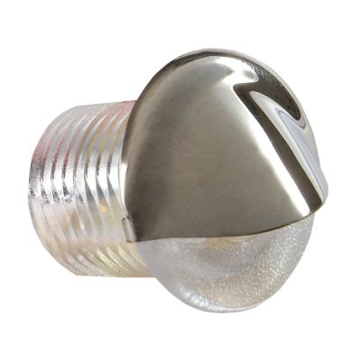 Exuma Courtesy Light - Polished Stainless Housing - White Light
