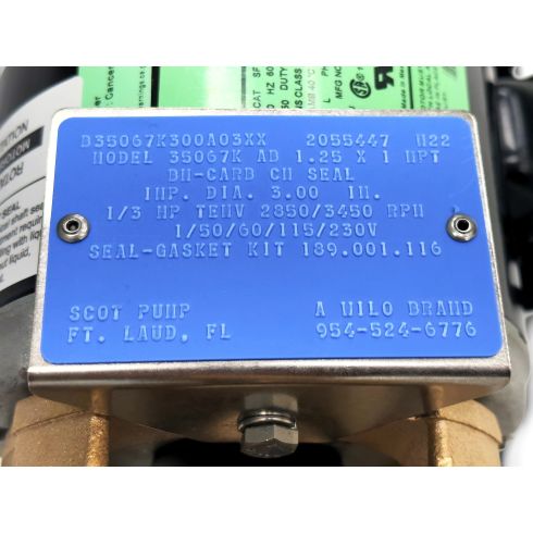 OBERDORFER 101M-F13 Centrifugal Pump