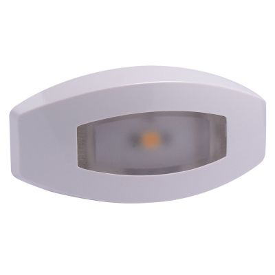 Luz de Cortesía Lumitec Fiji - Carcasa Blanca - Luces RGBW Directas - Paquete de 4 | 101754