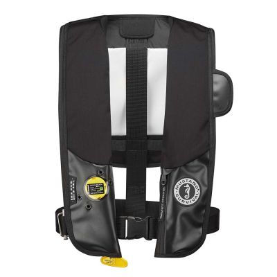Chaleco Mustang HIT PFD Inflable para el Cumplimiento de la Ley - Negro - Manual
