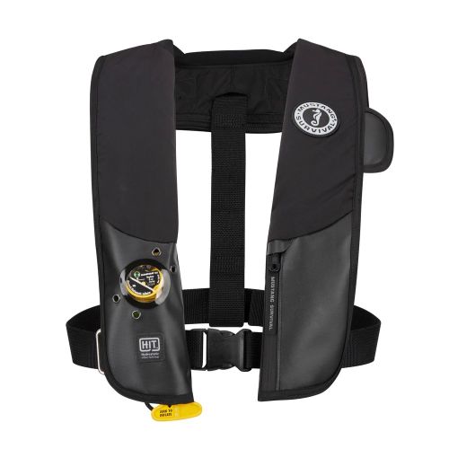 Chaleco Mustang HIT PFD Inflable Hidrostático - Negro - Automático/Manual