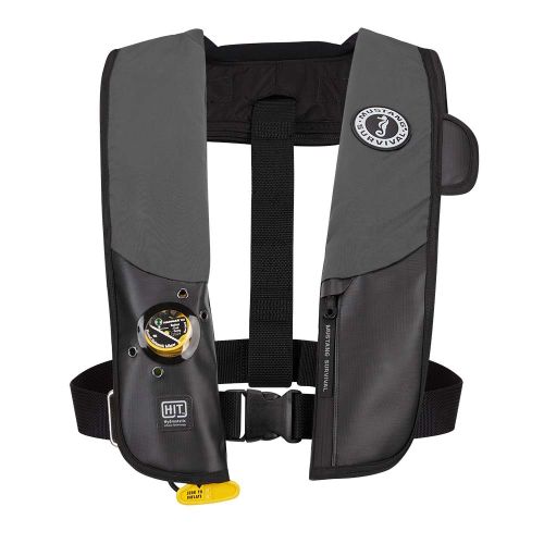 Mustang HIT Hydrostatic Inflatable PFD - Grey/Black - Automatic/Manual | MD318302-262-0-202