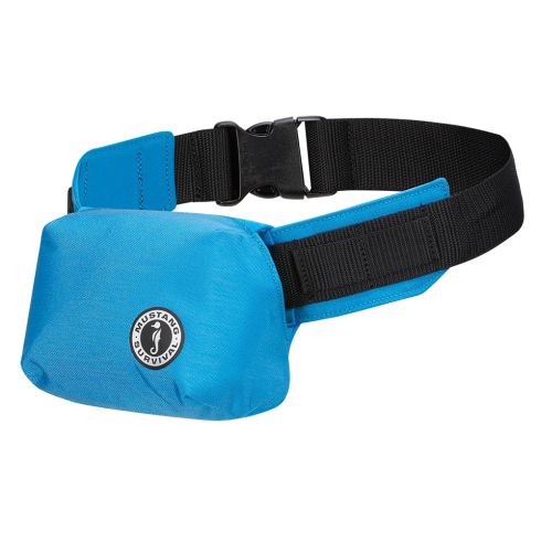 Mustang Minimalist Inflatable Belt Pack - Azure Blue - Manual | MD3070-268-0-202