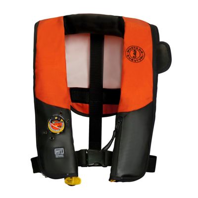 Mustang HIT Inflatable PFD f / Law Enforcement - Orange / Black - Automatic / Manual
