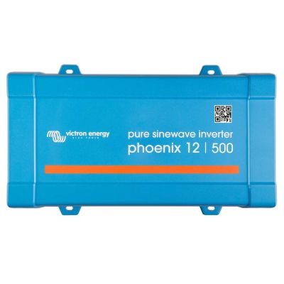 Inversor Victron Phoenix 12/500 - 120V - Tomacorriente Doble GFCI VE.Direct - 350W | PIN125010510