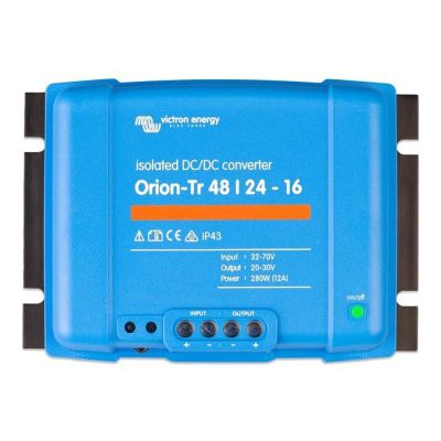Victron Orion-TR DC-DC Converter - 48 VDC to 24 VDC - 16AMP Isolated | ORI482441110