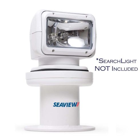 Seaview 6.38" Vertical Searchlight & Thermal Camera Mount w/8" Round Base Plate | PM5SL8