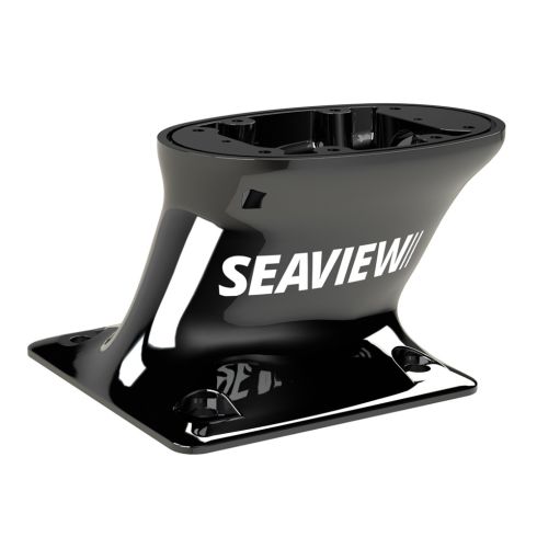 Seaview 5" Modular Mount Aft Raked 7x7 Base Top Plate Required - Black | PMA57M1BLK