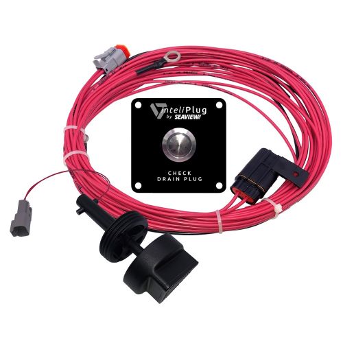 Seaview Inteliplug ProXT Captive Drain Plug, Garboard Assembly, Sensor & Deutsch Plug Pigtail w/Plug-and-Play Harness | SVIPPROX