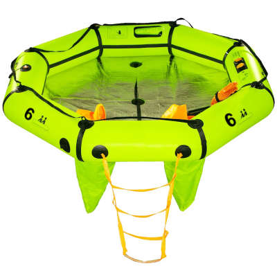 Superior Halo vacuum sealed Liferaft - 6 Person - Compact