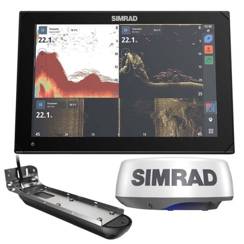 Simrad NSX 3012 Radar Bundle - HALO20+ Radar Dome & Active Imaging 3-in-1 Transducer | 000-15378-001