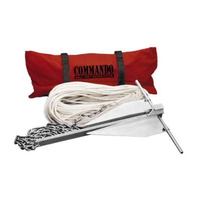 Fortress Commando C5-A Sistema de Anclaje para Embarcaciones Pequeñas de Hasta 16' (5M)