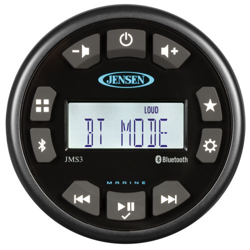 Estéreo Bluetooth Jensen JMS3RTL AM/FM/USB Resistente al Agua
