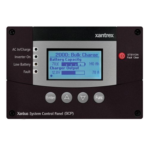 Panel de Control del Sistema Xantrex SCP para la Serie SW
