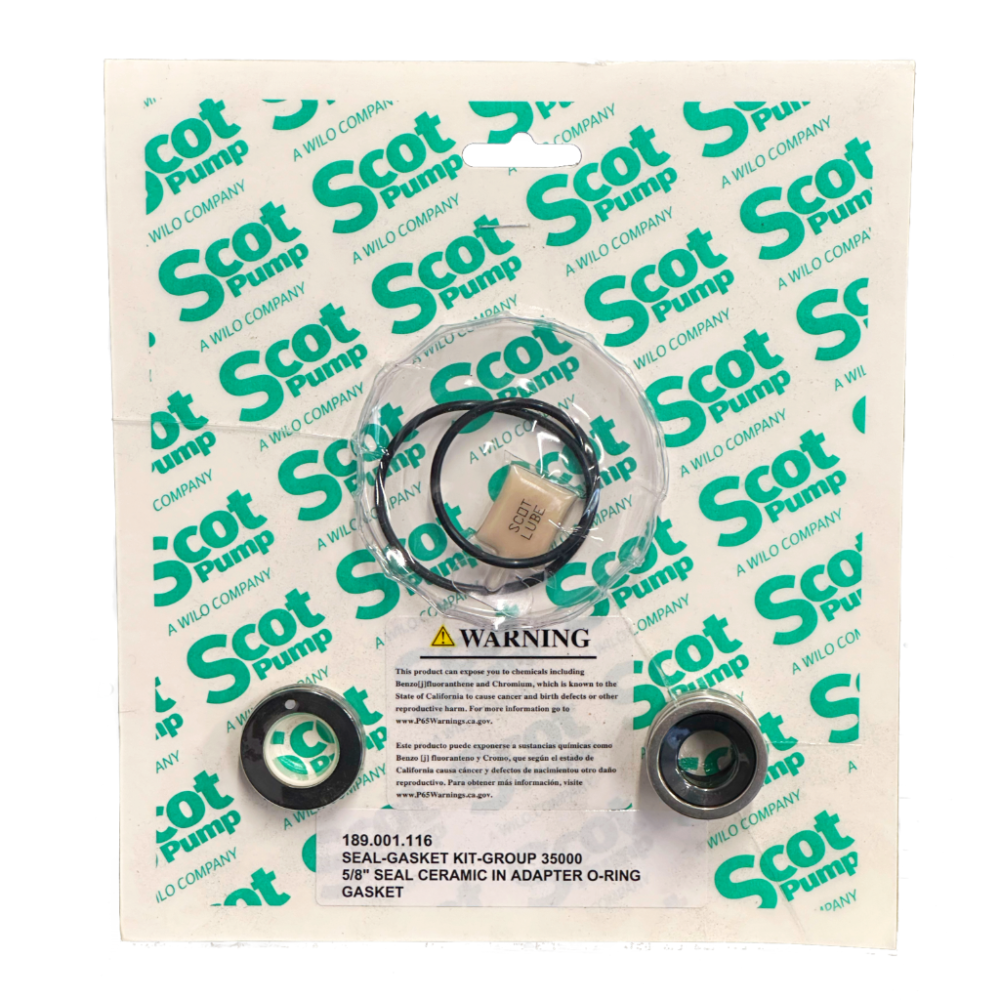 SCOT PUMP Seal Gasket Kit Group 35000 5/8