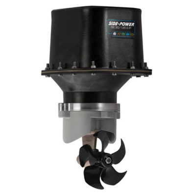 Side-Power SE30/125S-IP Propulsor  (pata de engranaje sellada) con carcasa IP, 12 V, Encendido Protegido, 125 mm