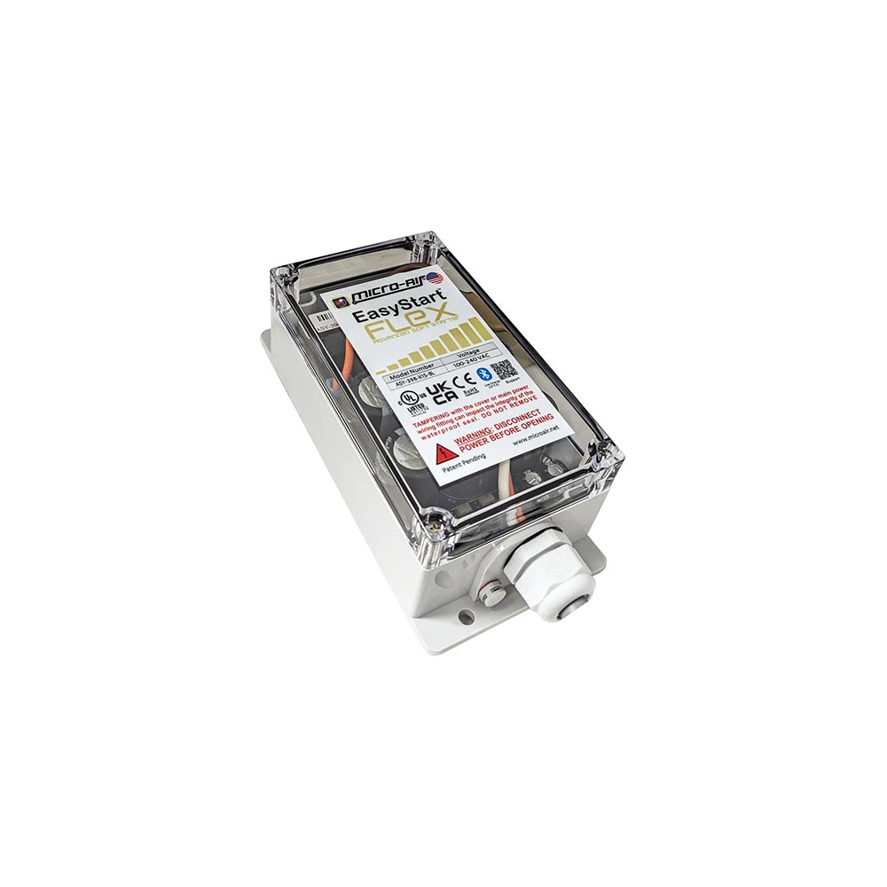 Micro-Air EasyStart Flex Home & Marine AC Soft Starter | ASY-398-X1S-BL