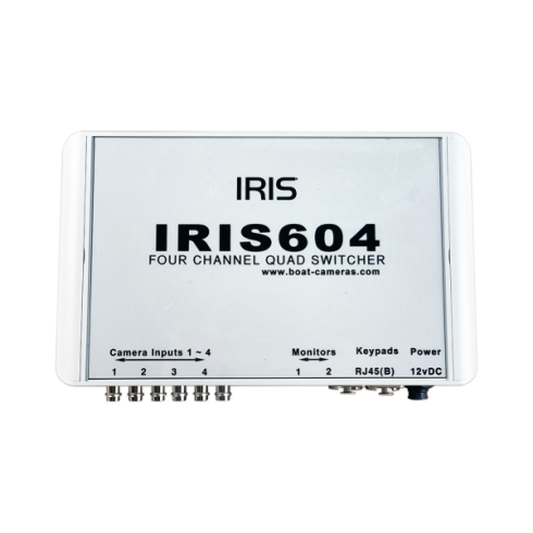 IRIS604 4 Channel Analogue Quad Switcher IRIS604 4 Channel Analogue Quad Switcher