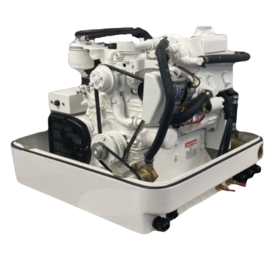 Next Gen 5.5 kW Marine Diesel Generator, 2800 RPM - Without Sound Shield | UCM2-5.5 - UCM3-9.5