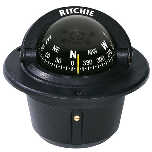 F-50, F-50W Ritchie Navigation - Explorer Flush Mount - Select Black/White