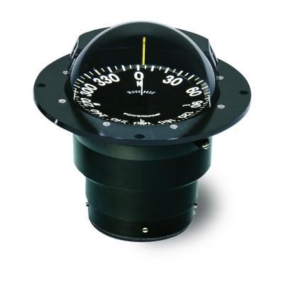 FB-500 Ritchie Navigation Brújula Empotrada Globemaster de 5″, 12 V, Tarjeta de 5 Grados - Negro