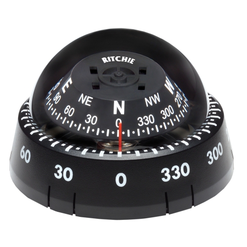XP-99 Ritchie Navigation Brújula de Navegación para Kayak  - Montaje en Superficie - Color Negro