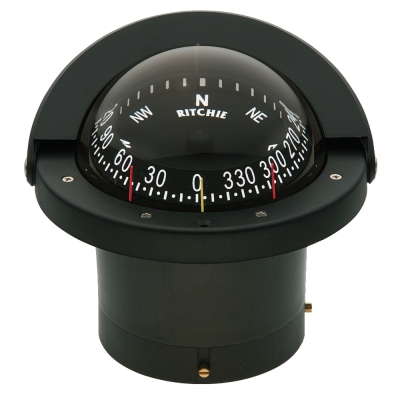 FN-203 Ritchie Navigation Brújula de Navegación - Montaje Empotrado - Color Negro
