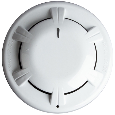 Fireboy OMSD-01-DB-R - Detector de humo óptico Xintex con base