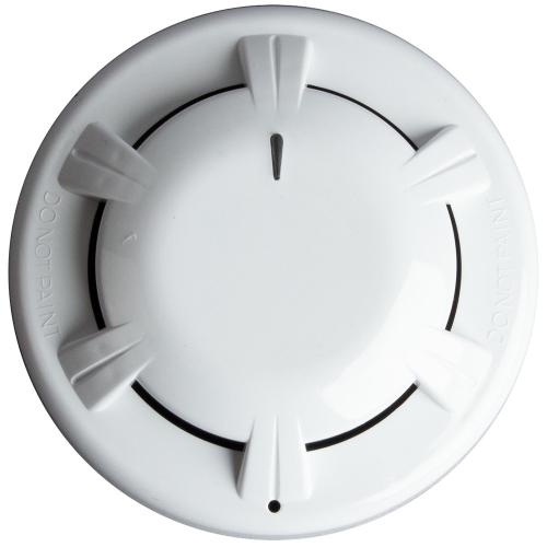 Fireboy OMSD-01-DB-R - Detector de humo óptico Xintex con base