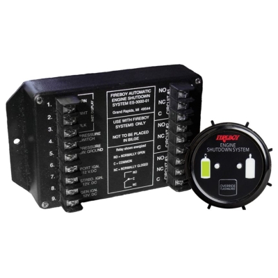 Fireboy ES-3000-01 - Sistema de Apagado de Motor Xintex con Pantalla Redonda