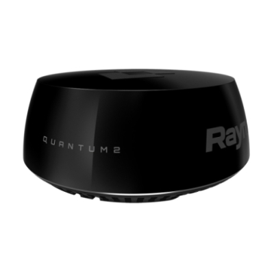 Radar Doppler Negro Raymarine Q24D Quantum 2 con Cables de Alimentación y Datos de 15M