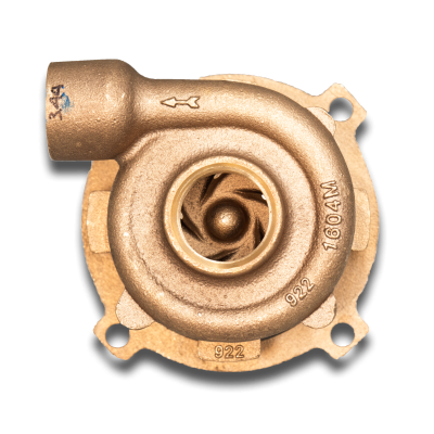 SCOT Pump End - 35068 - 3.44" Impeller - 56J - Marine Centrifugal Pump
