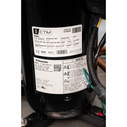 CTM CX-48HS 48,000 BTU Condenser - Marine Split A/C Unit - 230V - 50/60HZ - R410A w/ Soft Start