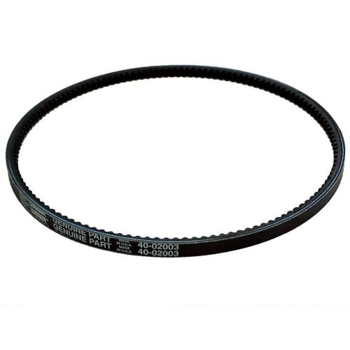 DRIVE BELT 31/64" X 37-7/8" - 40-02003 DRIVE BELT 31/64" X 37-7/8" - 40-02003