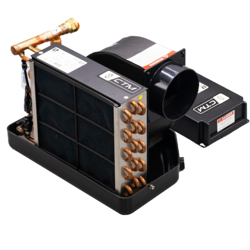 CTM AH-10H Air Handler / Fan Coil 10,000 BTU - Flow Control Valve - 230V - 50/60HZ CTM AH-10H Air Handler / Fan Coil 10,000 BTU - Flow Control Valve - 230V - 50/60HZ