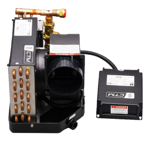 CTM AH-10H Air Handler / Fan Coil 10,000 BTU - Flow Control Valve - 230V - 50/60HZ CTM AH-10H Air Handler / Fan Coil 10,000 BTU - Flow Control Valve - 230V - 50/60HZ