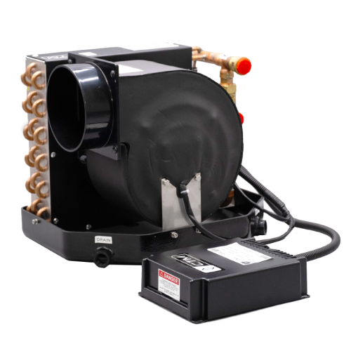 CTM AH-16H Air Handler / Fan Coil 16,000 BTU - Flow Control Valve - 230V - 50/60HZ