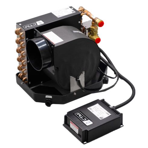 CTM AH-16H Air Handler / Fan Coil 16,000 BTU - Flow Control Valve - 230V - 50/60HZ