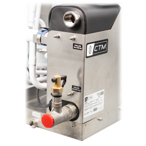 Unidad enfriadora de agua CTM CW-72HS 72,000 BTU - 230V - 50/60HZ - R410A con arranque suave Unidad enfriadora de agua CTM CW-72HS 72,000 BTU - 230V - 50/60HZ - R410A con arranque suave