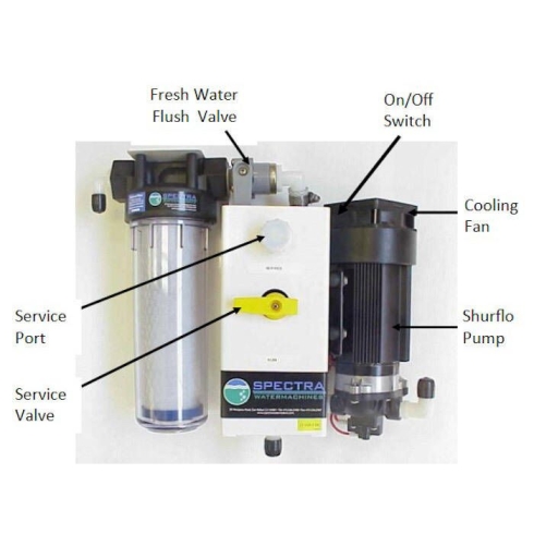 Spectra Watermakers Ventura 200T Watermaker with Analog Control Panel - VT-200-T-12V Spectra Watermakers Ventura 200T Watermaker with Analog Control Panel - VT-200-T-12V