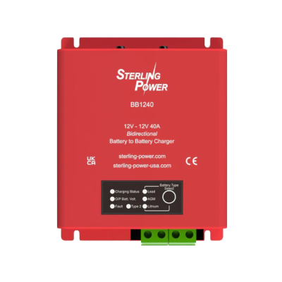 Battery to Battery Charger - 12V to 12V - 40A - DC powered charger Sterling Power