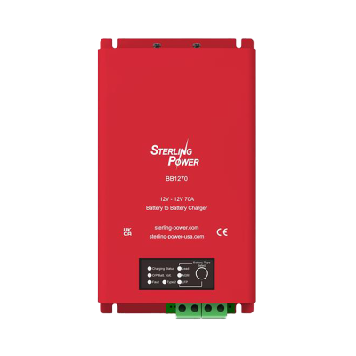Battery to Battery Charger - 12V to 12V - 70A - DC Powered Charger Sterling Power