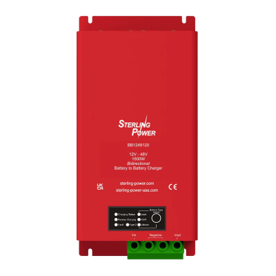Battery Charger - 12V to 48V - 120A - DC Powered Charger-1 Sterling Power